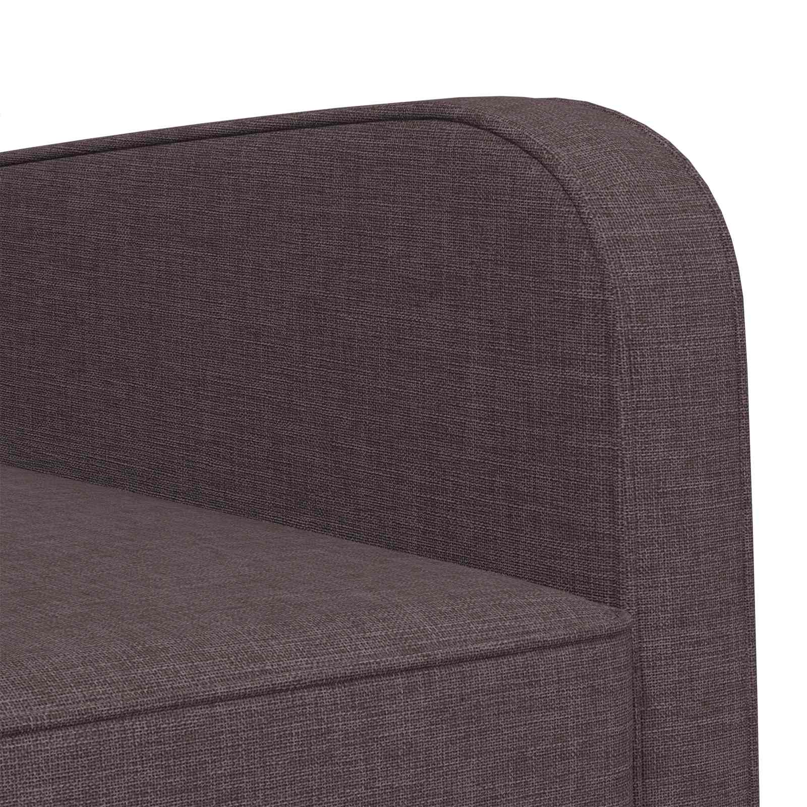 Fauteuil Donkerbruin Stof