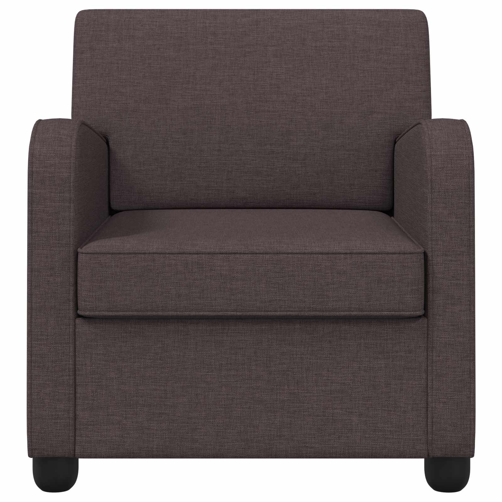 Fauteuil Donkerbruin Stof