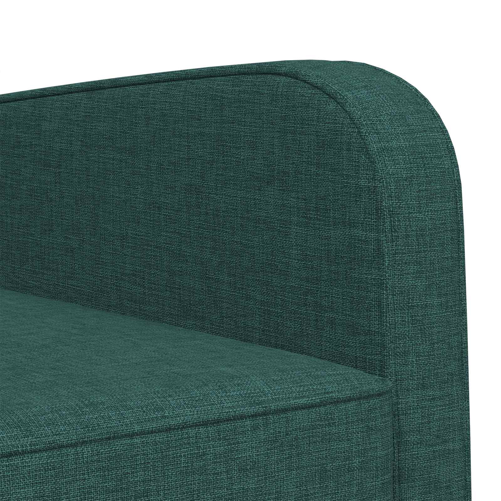 Fauteuil Donkergroen Stof