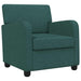 Fauteuil Donkergroen Stof