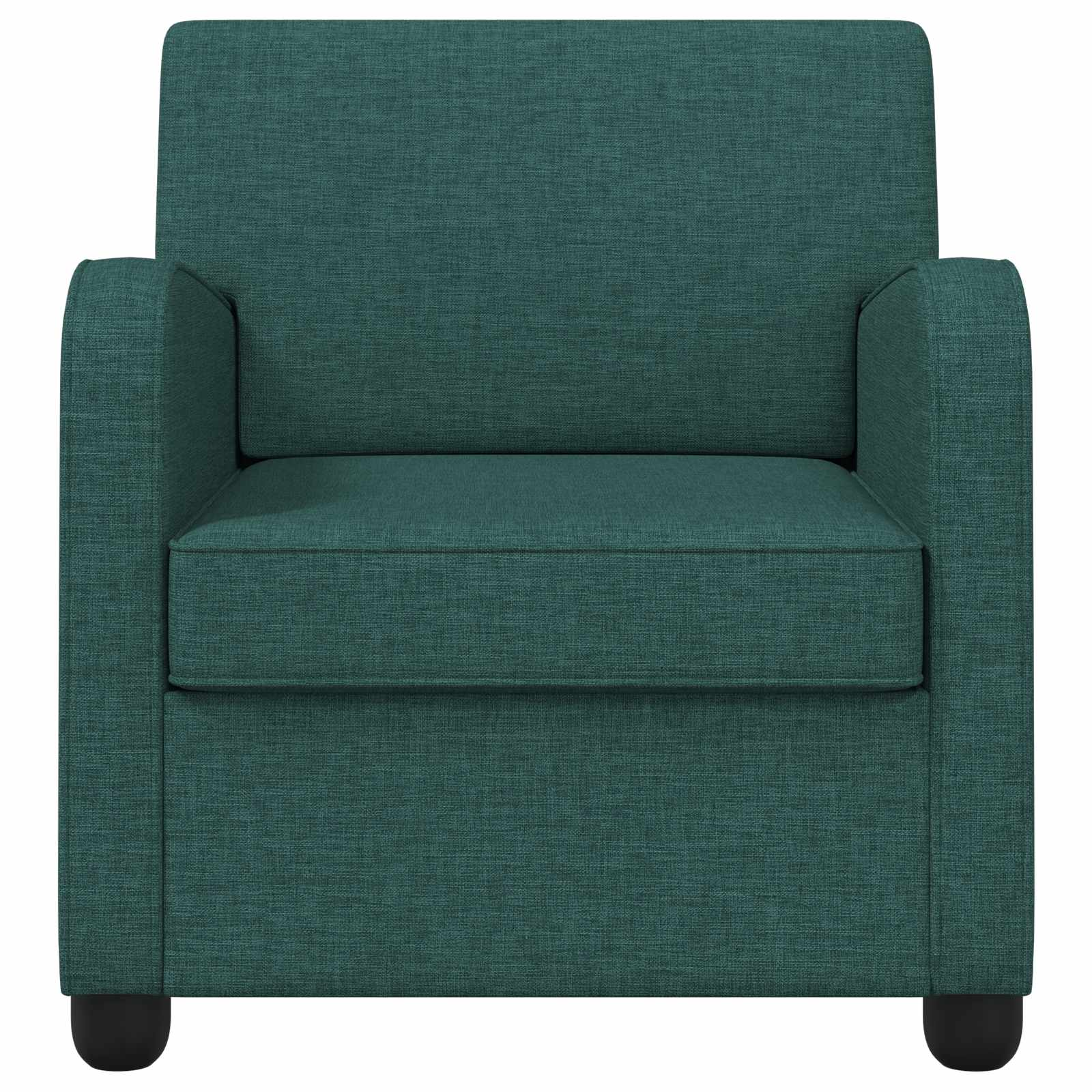 Fauteuil Donkergroen Stof