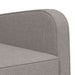 Fauteuil Taupe Stof