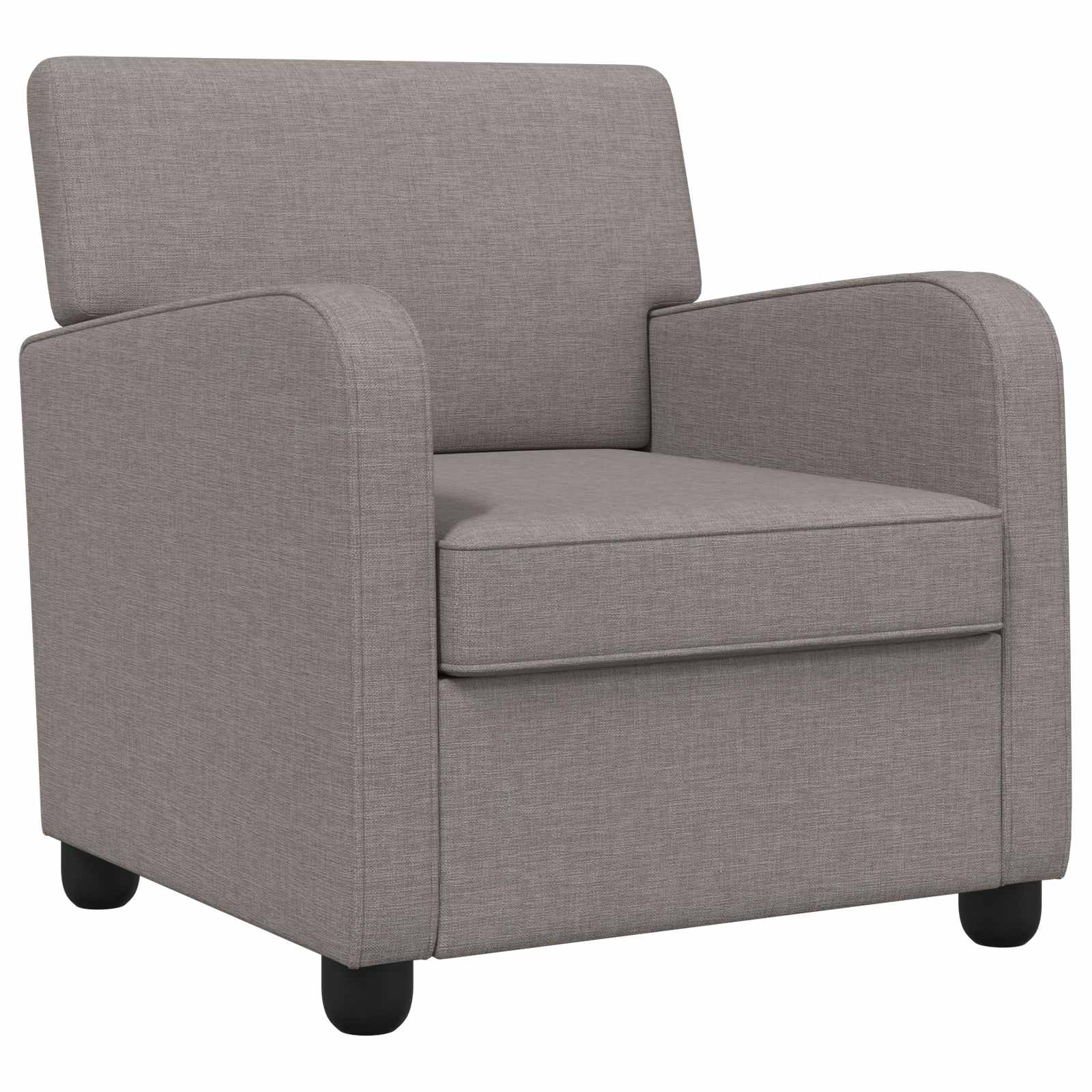 Fauteuil Taupe Stof