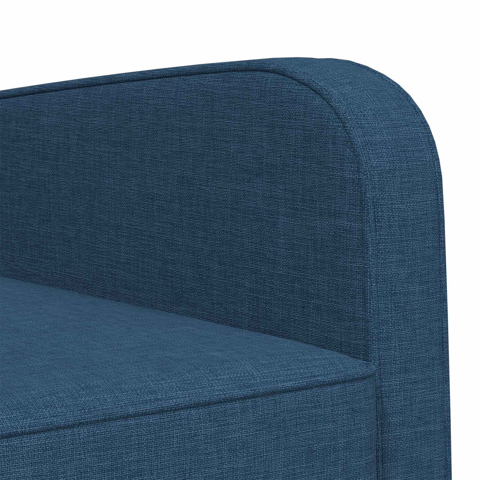 Fauteuil Blauw Stof