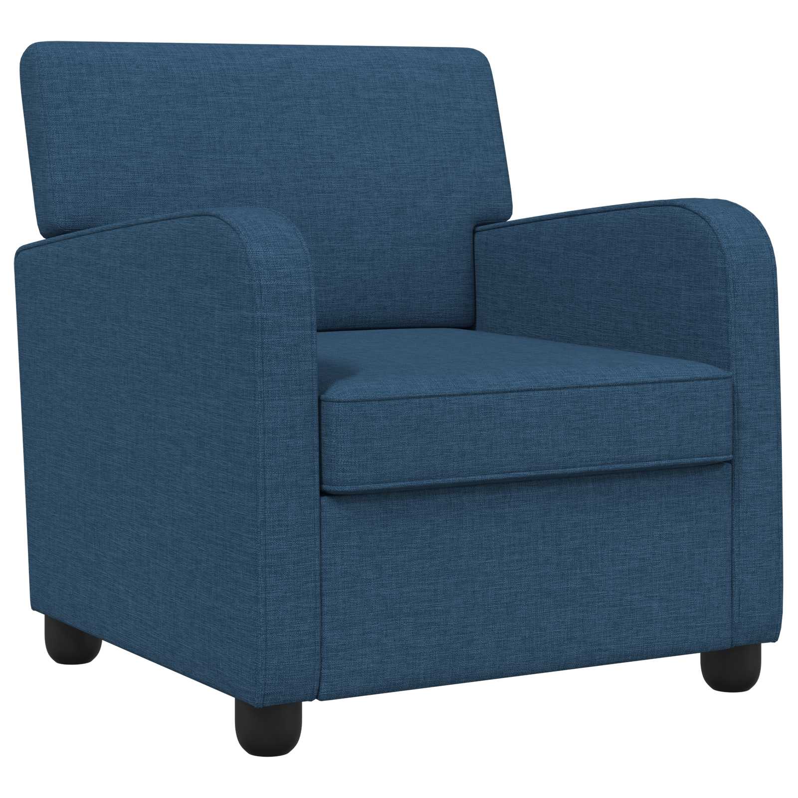 Fauteuil Blauw Stof