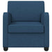 Fauteuil Blauw Stof