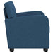 Fauteuil Blauw Stof
