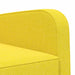 Fauteuil Lichtgeel Stof
