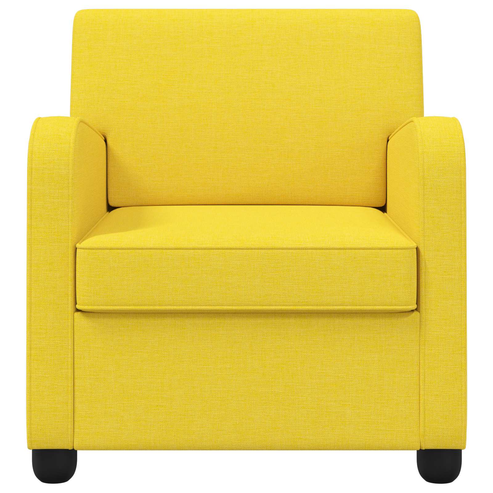 Fauteuil Lichtgeel Stof