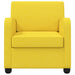 Fauteuil Lichtgeel Stof
