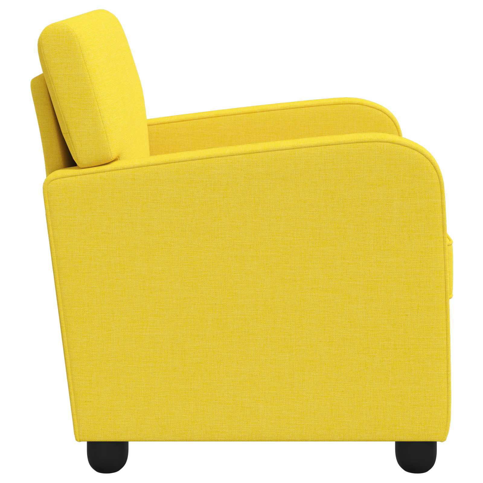 Fauteuil Lichtgeel Stof