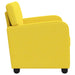 Fauteuil Lichtgeel Stof
