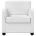 Fauteuil Wit Stof