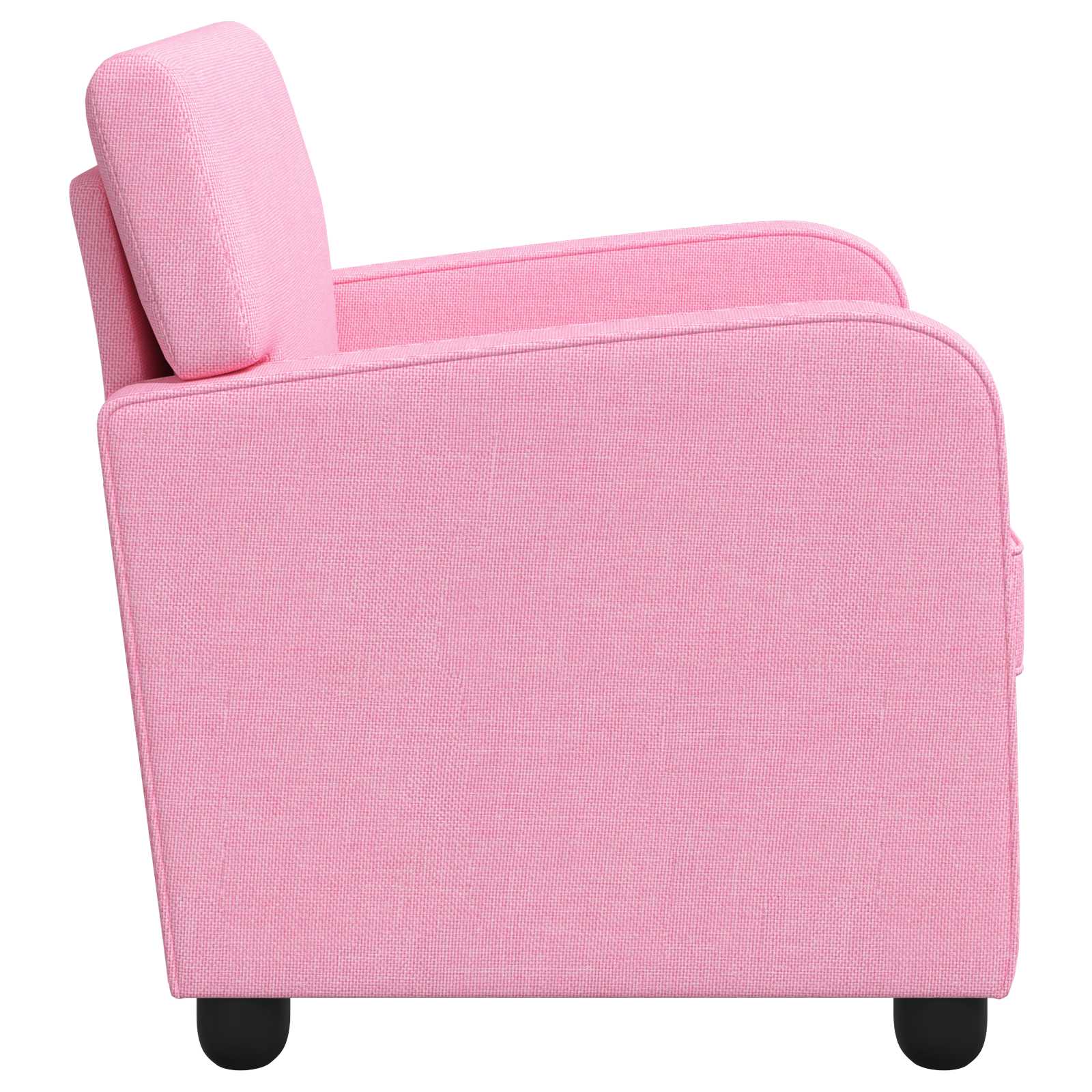 Fauteuil Roze Stof