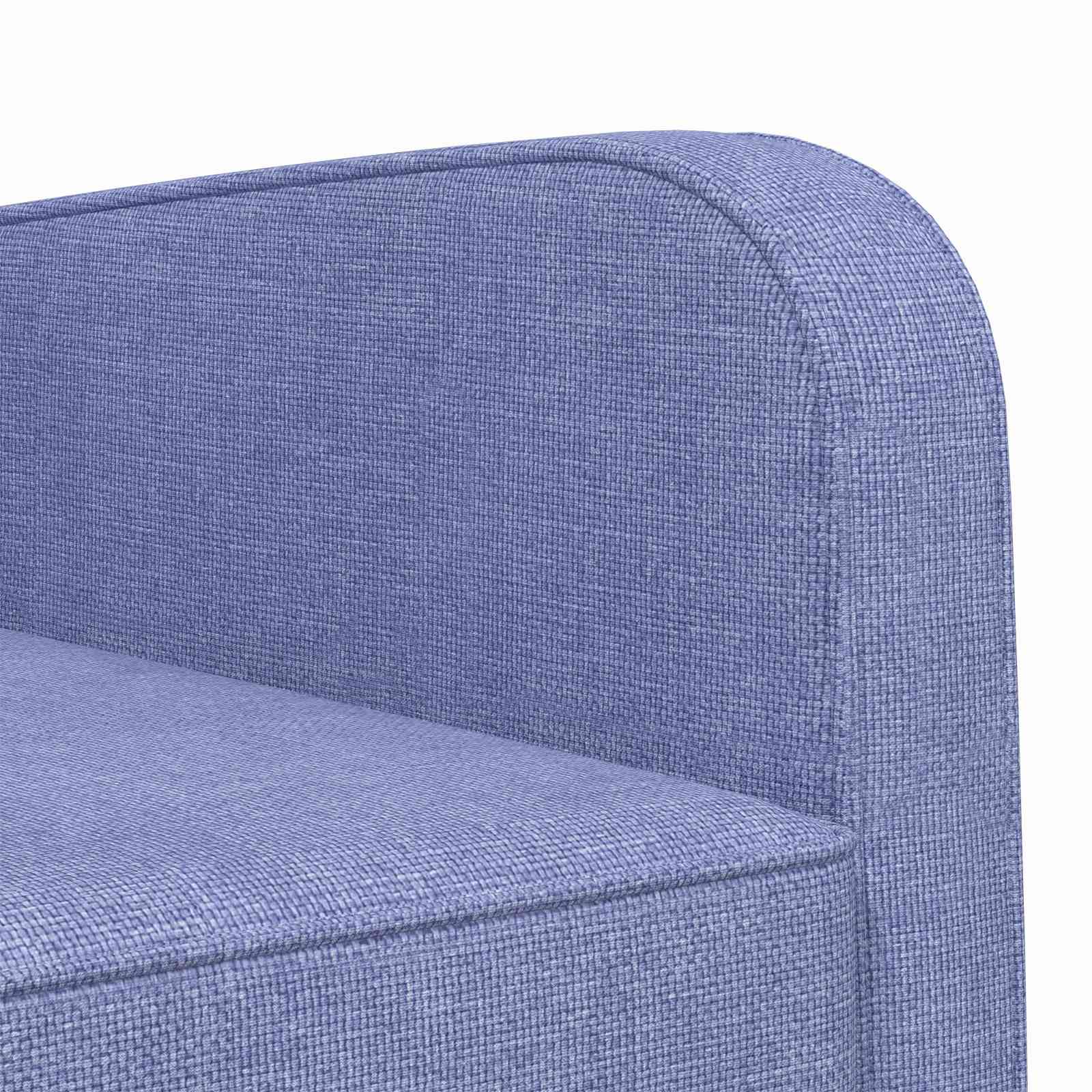 Fauteuil Jeans Blauw Stof