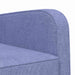 Fauteuil Jeans Blauw Stof