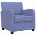 Fauteuil Jeans Blauw Stof
