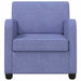 Fauteuil Jeans Blauw Stof
