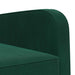 Fauteuil Donkergroen fluweel