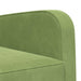 Fauteuil Lichtgroen fluweel