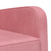 Fauteuil Roze fluweel