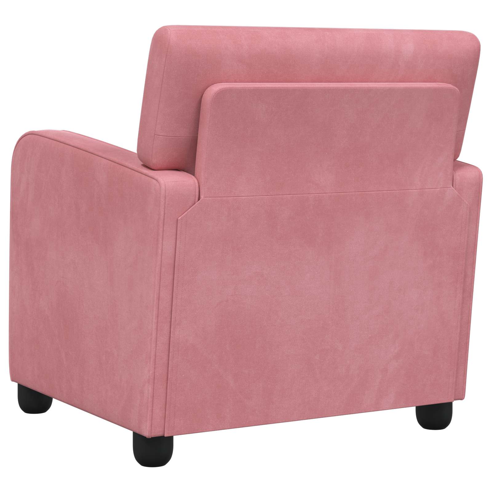 Fauteuil Roze fluweel