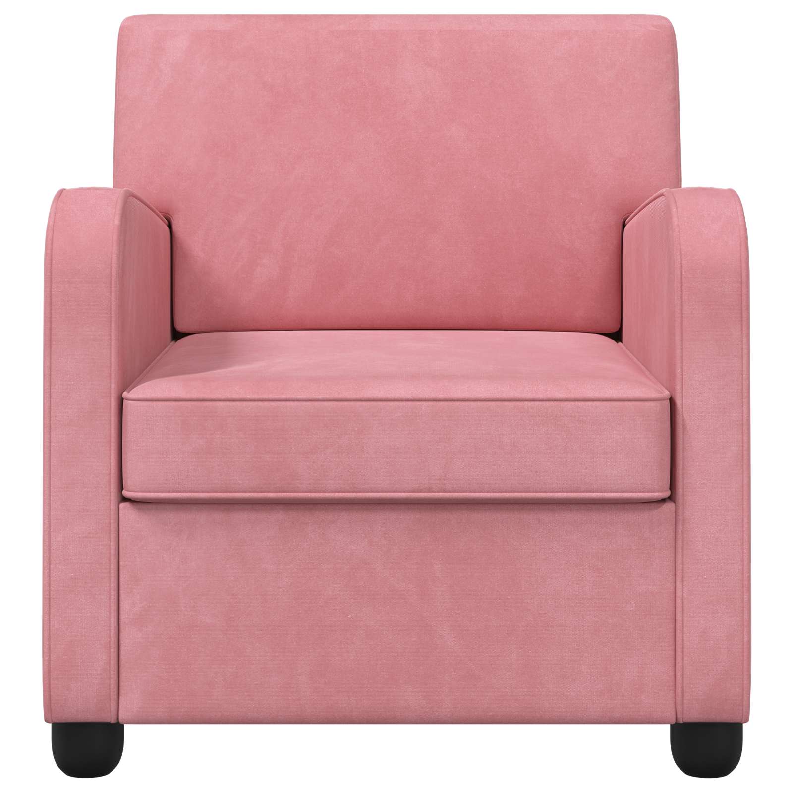 Fauteuil Roze fluweel