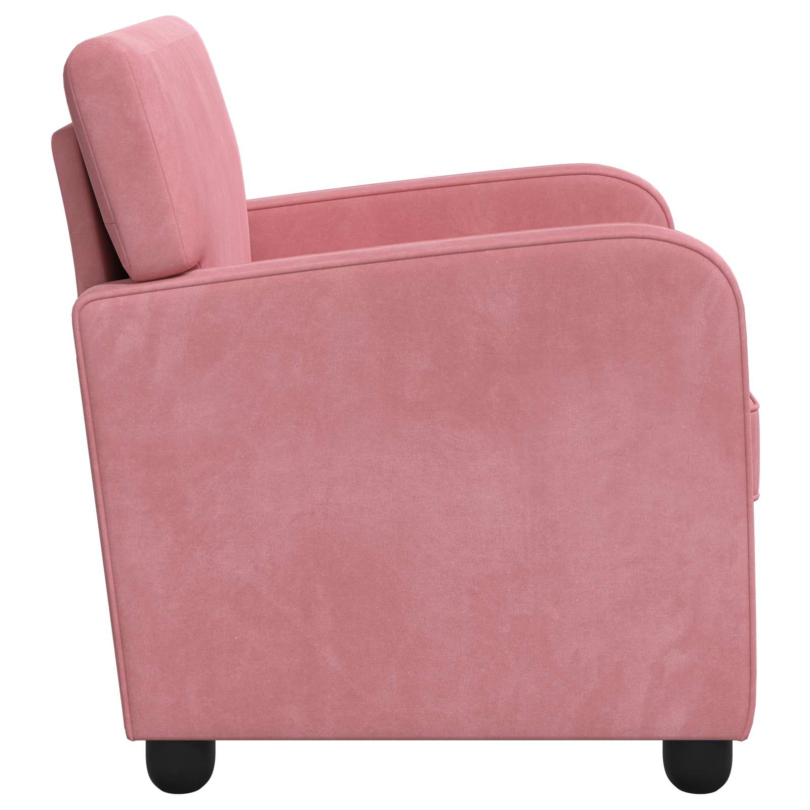 Fauteuil Roze fluweel