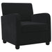 Fauteuil Zwart fluweel