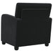 Fauteuil Zwart fluweel