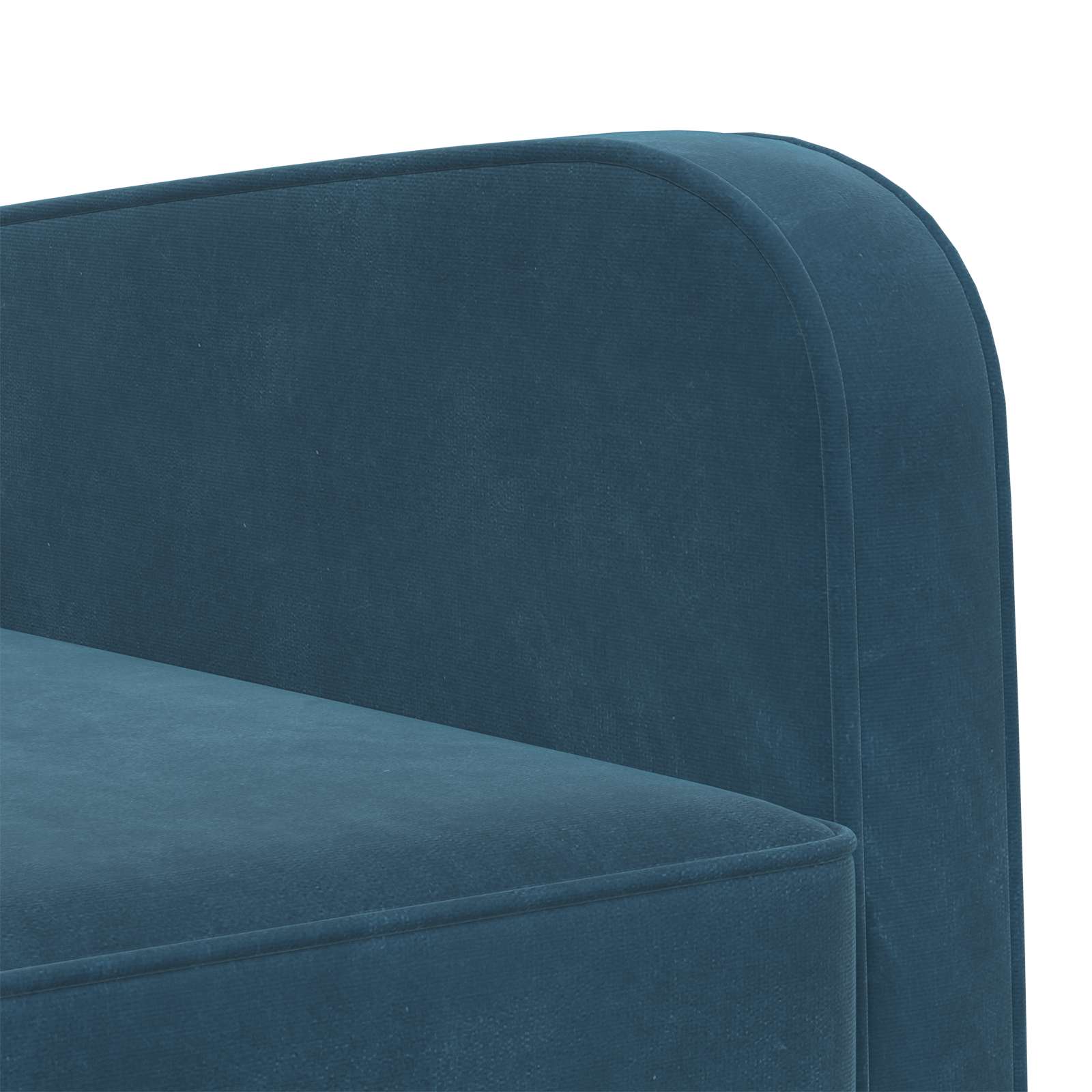 Fauteuil Blauw fluweel