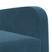 Fauteuil Blauw fluweel