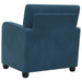 Fauteuil Blauw fluweel
