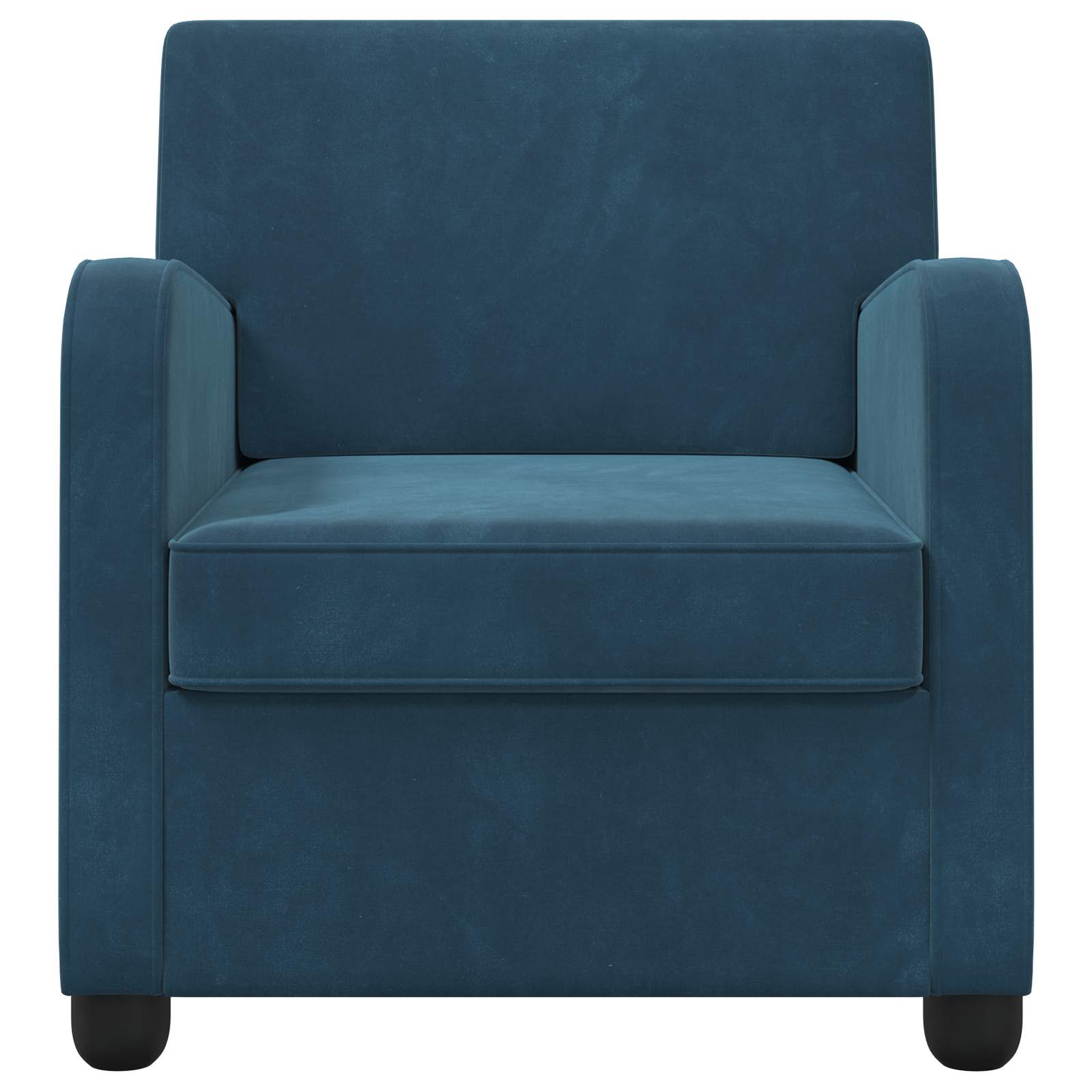 Fauteuil Blauw fluweel