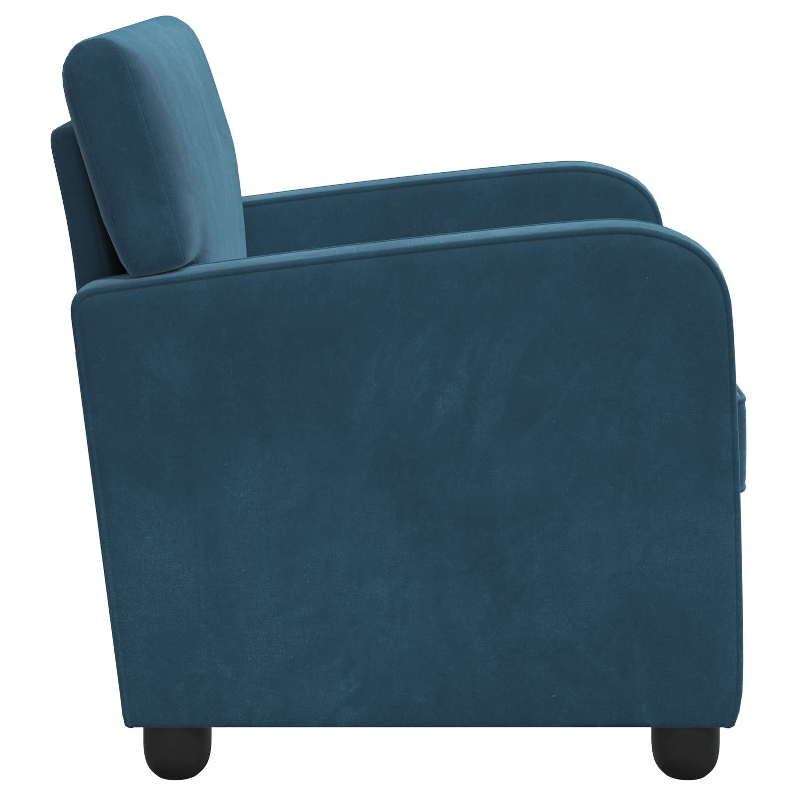 Fauteuil Blauw fluweel
