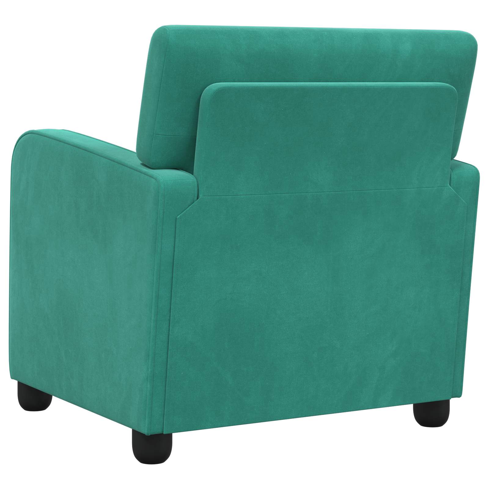 Fauteuil Turquoise fluweel