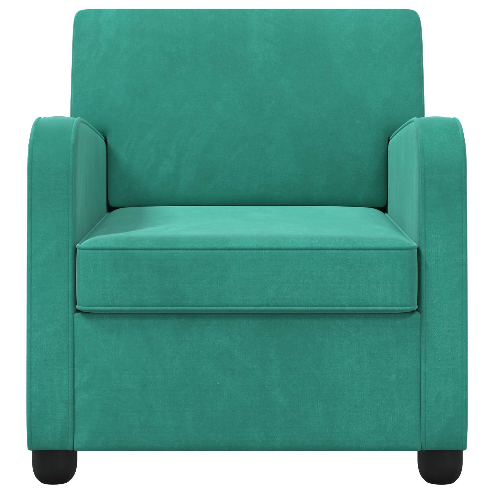 Fauteuil Turquoise fluweel