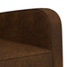 Fauteuil Bruin Nep Suede Leer