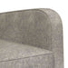 Fauteuil Lichtgrijs Nep Suede Leer