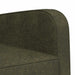 Fauteuil Legergroen Nep Suede Leer Leger groen