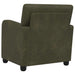 Fauteuil Legergroen Nep Suede Leer Leger groen