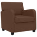 Fauteuil Bruin Kunstleer