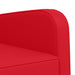 Fauteuil Rood Kunstleer