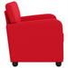 Fauteuil Rood Kunstleer