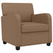 Fauteuil Cappuccino Kunstleer