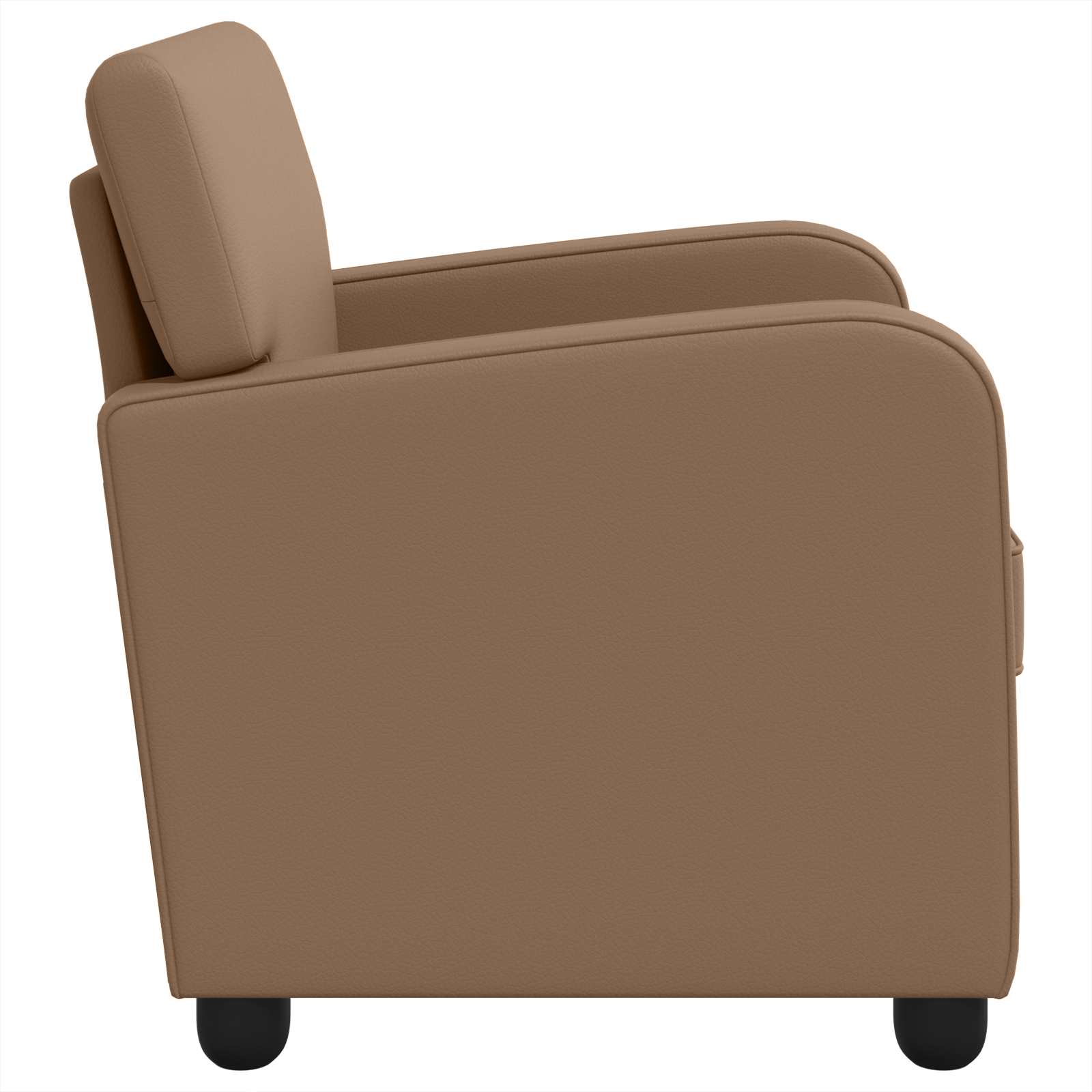Fauteuil Cappuccino Kunstleer