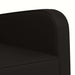 Fauteuil Zwart Kunstleer