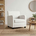 Fauteuil Wit Kunstleer