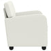 Fauteuil Wit Kunstleer