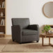 Fauteuil Antiekzwart Kunstleer